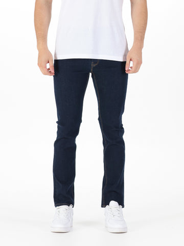 Men's blue jeans.