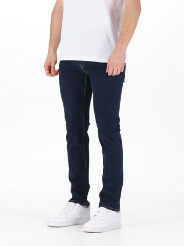 Men's blue jeans.