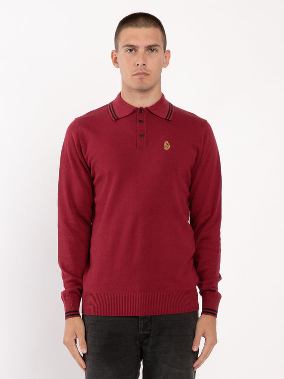 MILK TIP KNITTED POLO