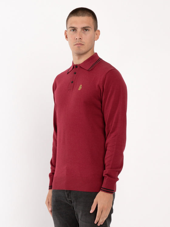 MILK TIP KNITTED POLO