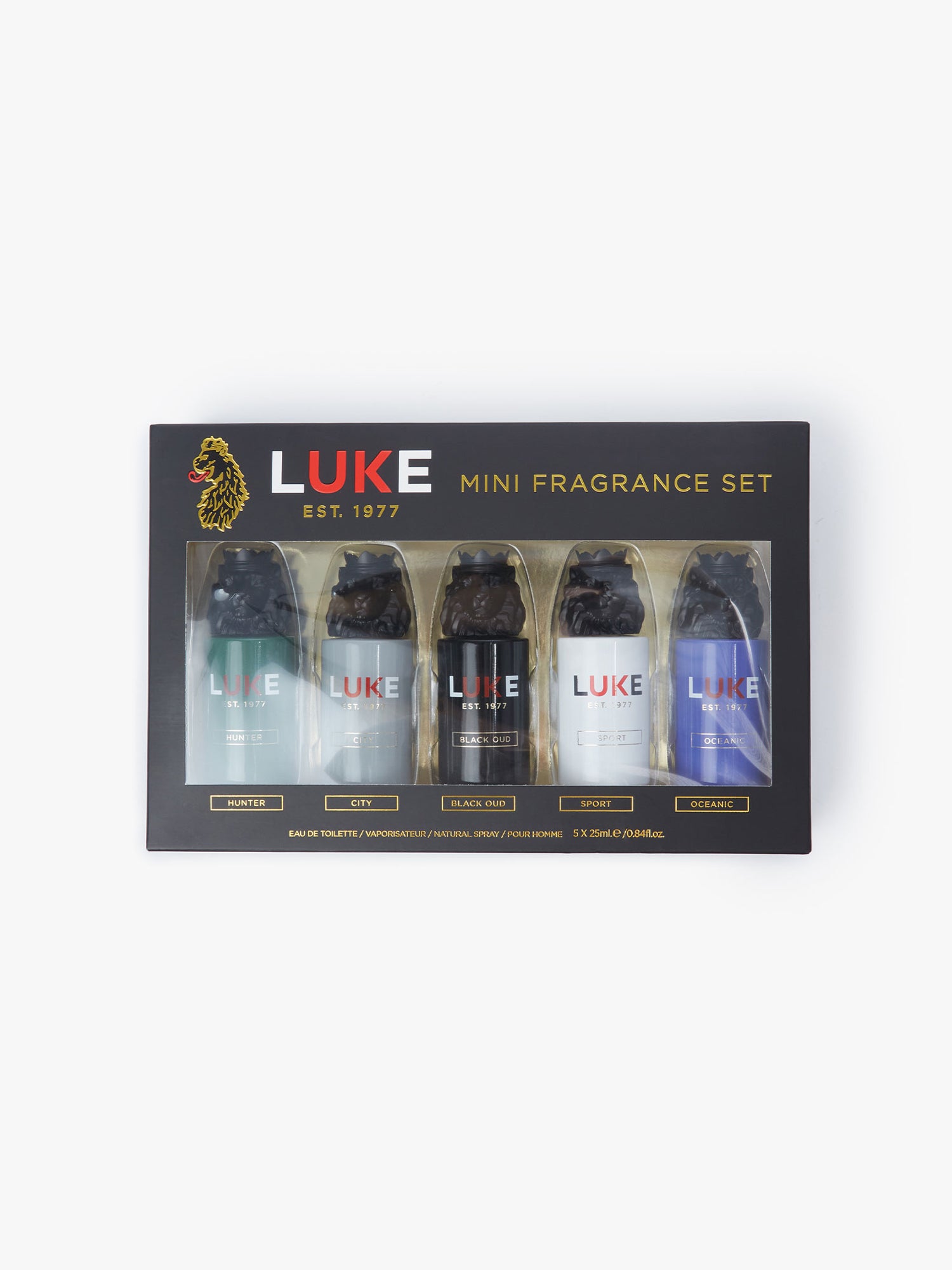 LUKE MINIS GIFT SET x5 25ML EAU DE TOILETTE