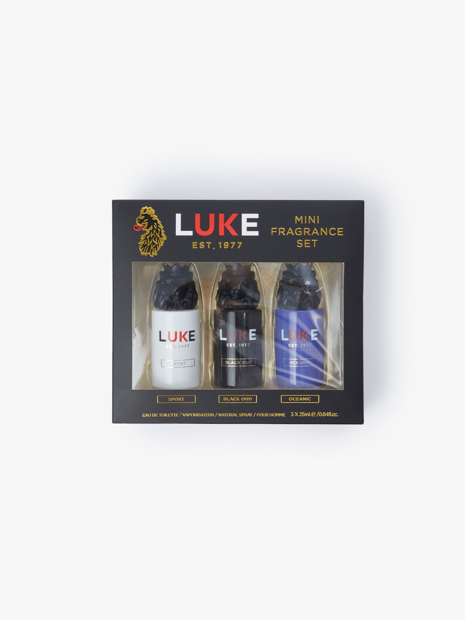 LUKE MINIS GIFT SET 3x 25ML EAU DE TOILETTE
