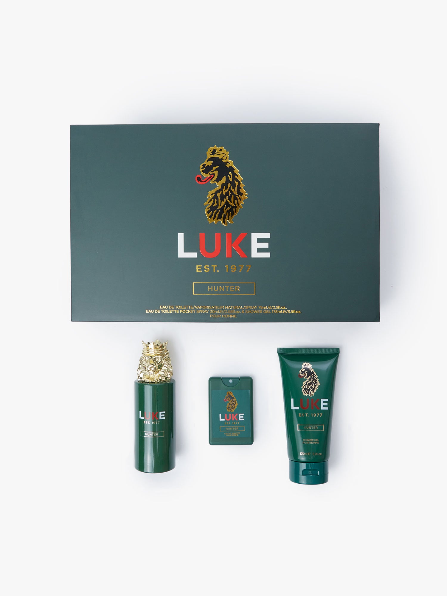 LUKE FRAGRANCE AND SHOWER GEL GIFT SET