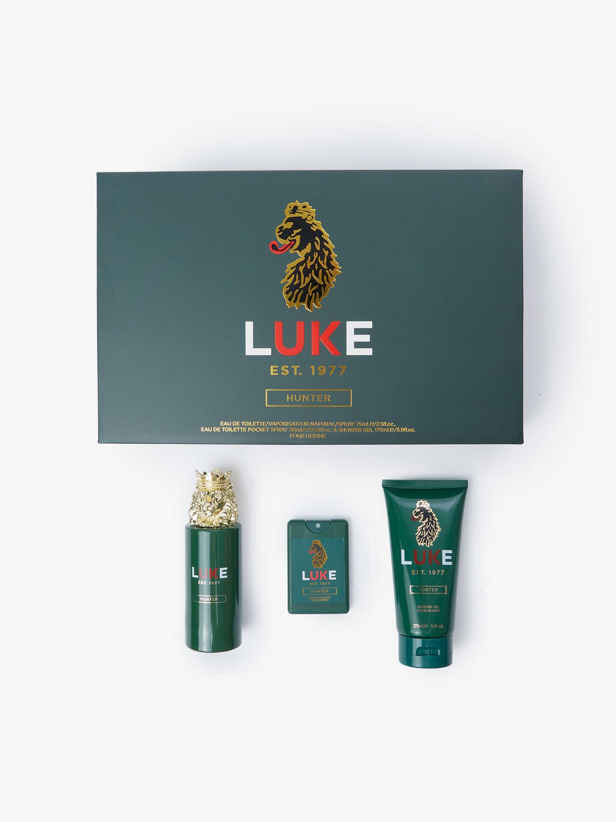 LUKE FRAGRANCE AND SHOWER GEL GIFT SET