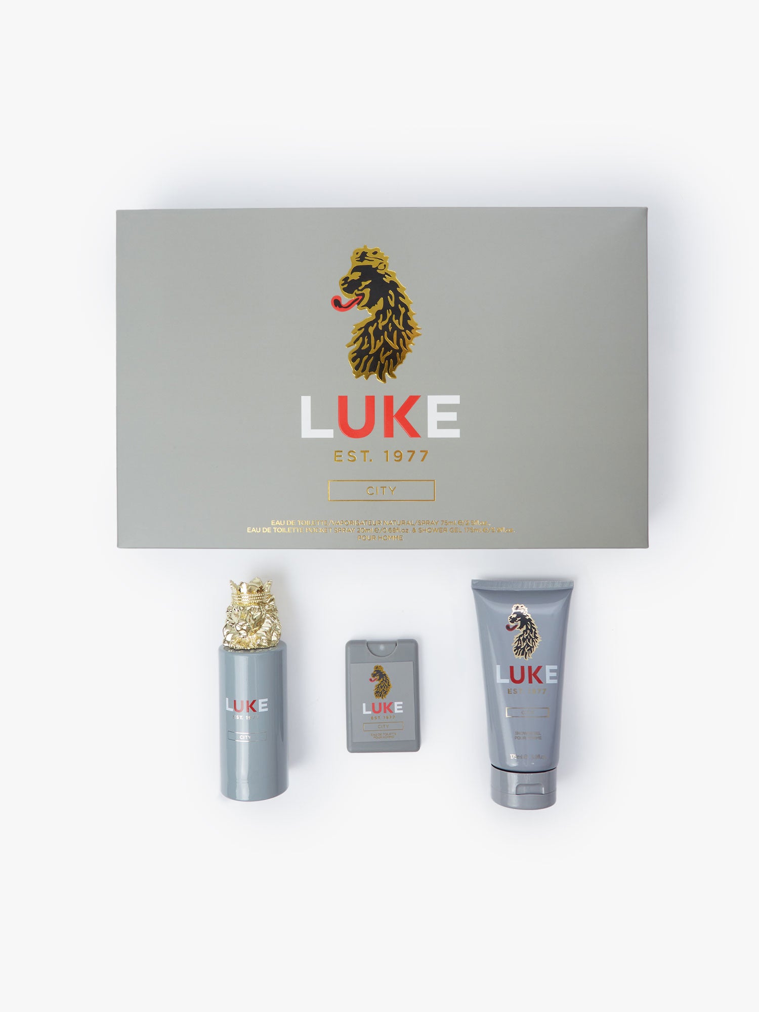 LUKE FRAGRANCE AND SHOWER GEL GIFT SET