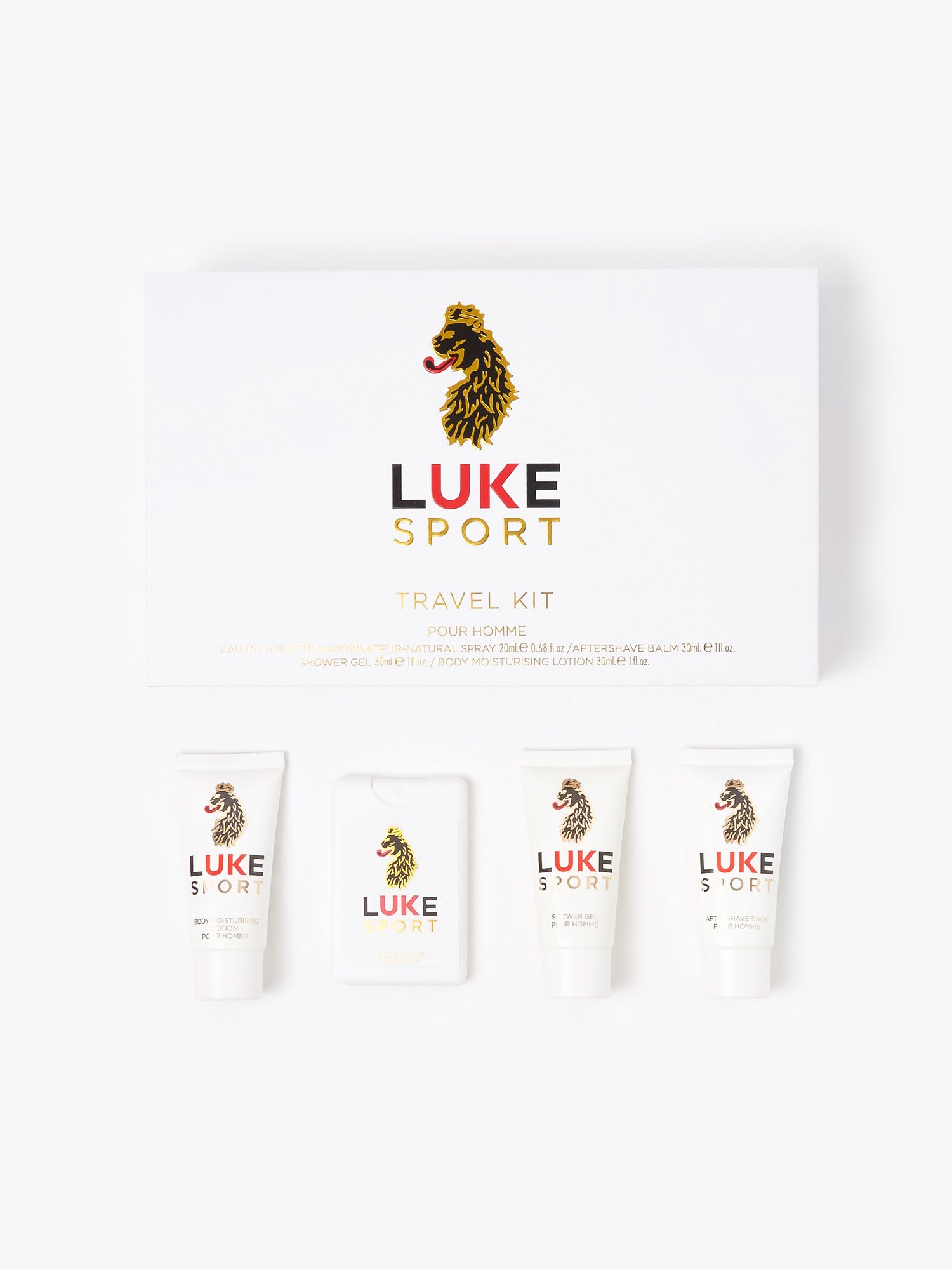 LUKE 4 PIECE TRAVEL KIT
