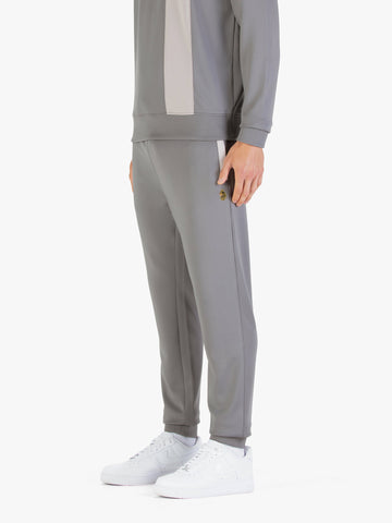 Men's grey joggers.