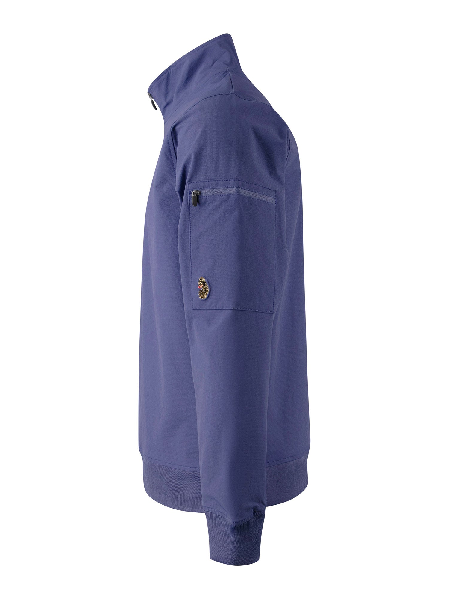 GRAVURE 1/4 ZIP OUTDOOR NYLON SWEAT