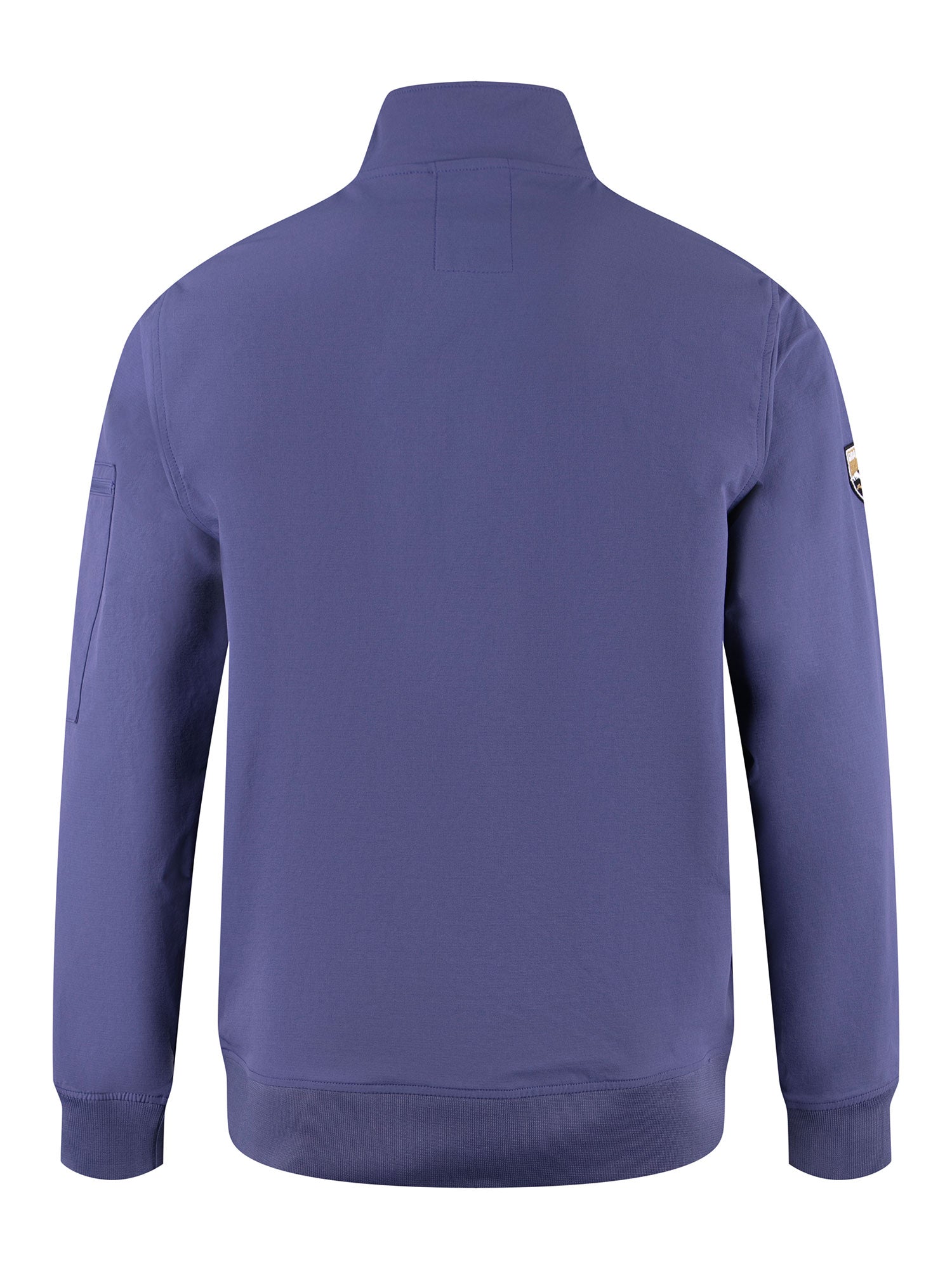 GRAVURE 1/4 ZIP OUTDOOR NYLON SWEAT