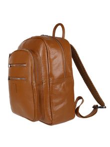  LUX TRVLR LEATHER BACKPACK
