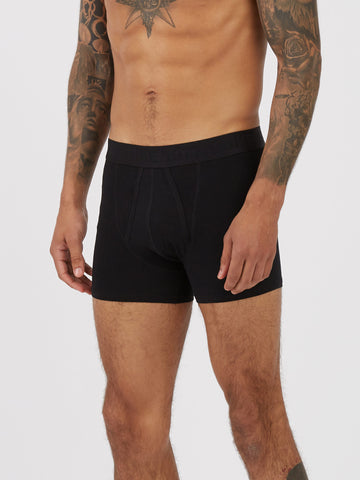 Men's black underwear.