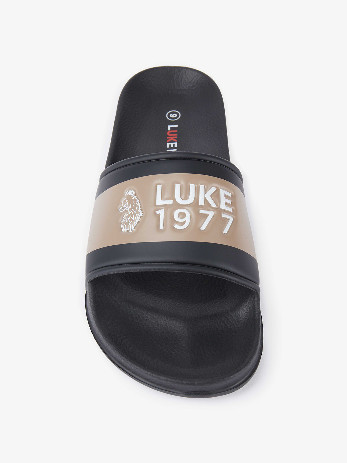 Men's black footwear.