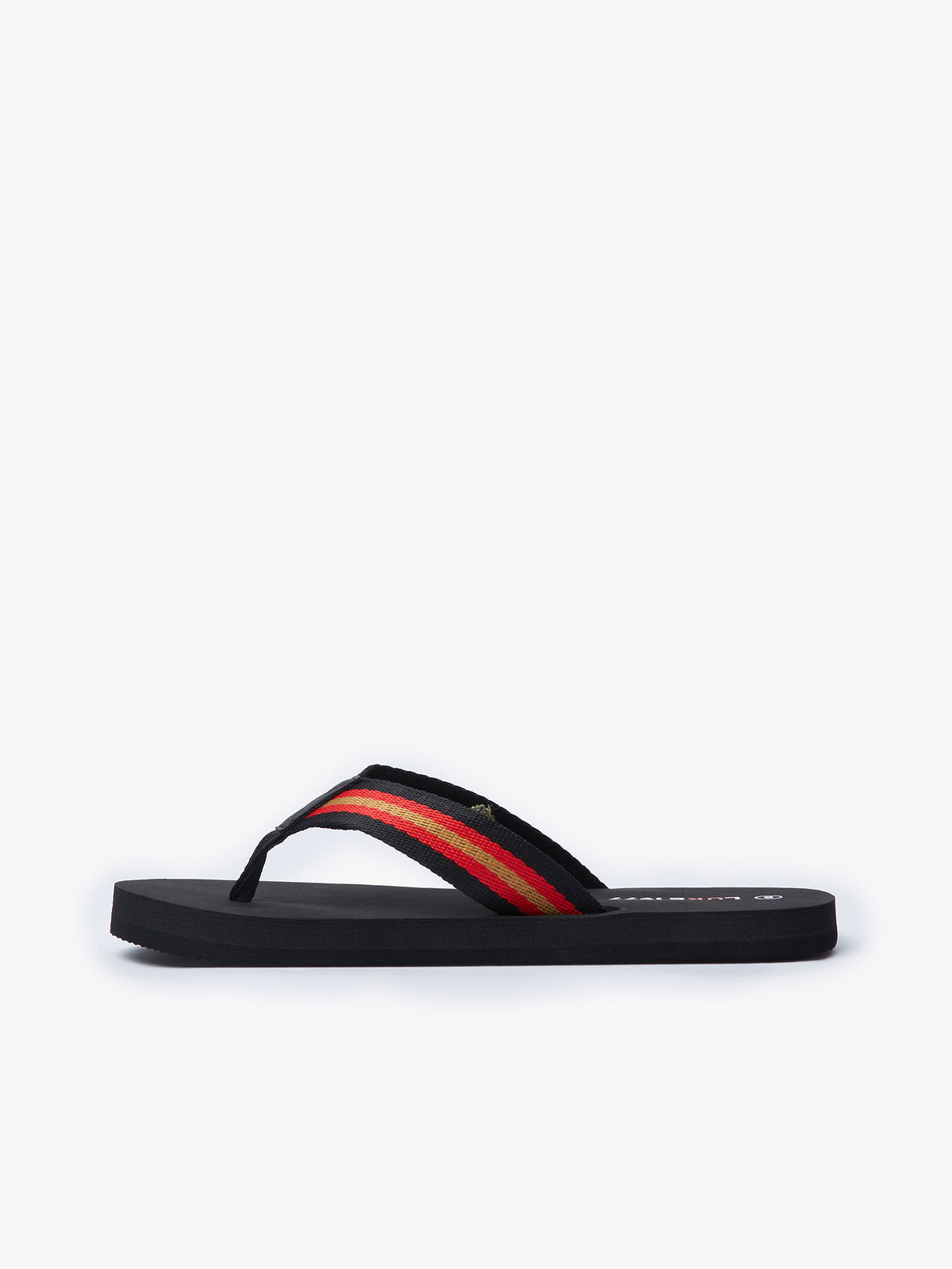 Men's black footwear.