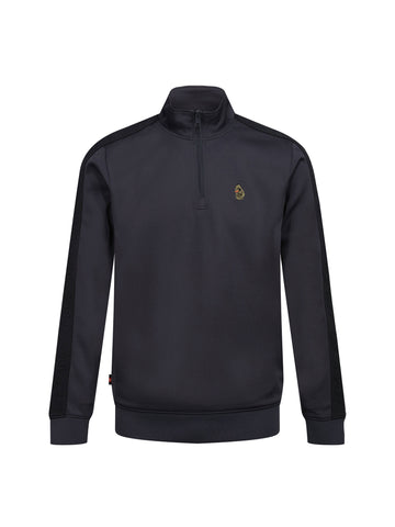 TTTQR Quarter Zip Tricot Sweatshirt - Charcoal