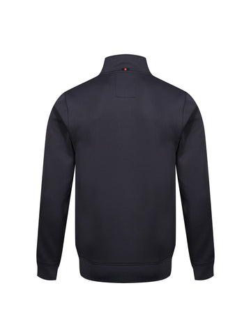 TTTQR Quarter Zip Tricot Sweatshirt - Charcoal