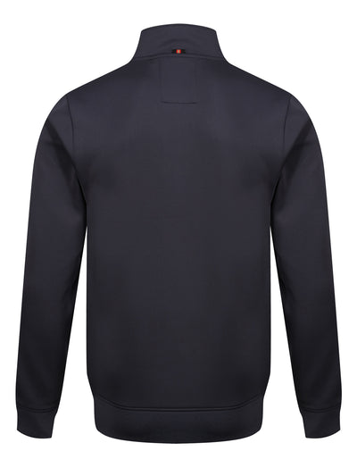 TTTQR Quarter Zip Tricot Sweatshirt - Charcoal