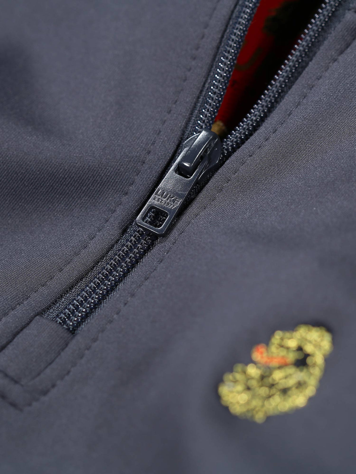 TTTQR Quarter Zip Tricot Sweatshirt - Charcoal