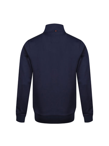 TTTQR Quarter Zip Tricot Sweatshirt - Navy