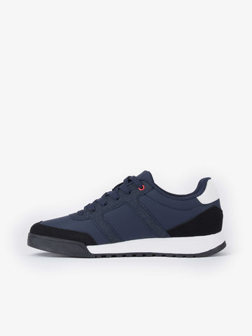 Men's navy footwear.