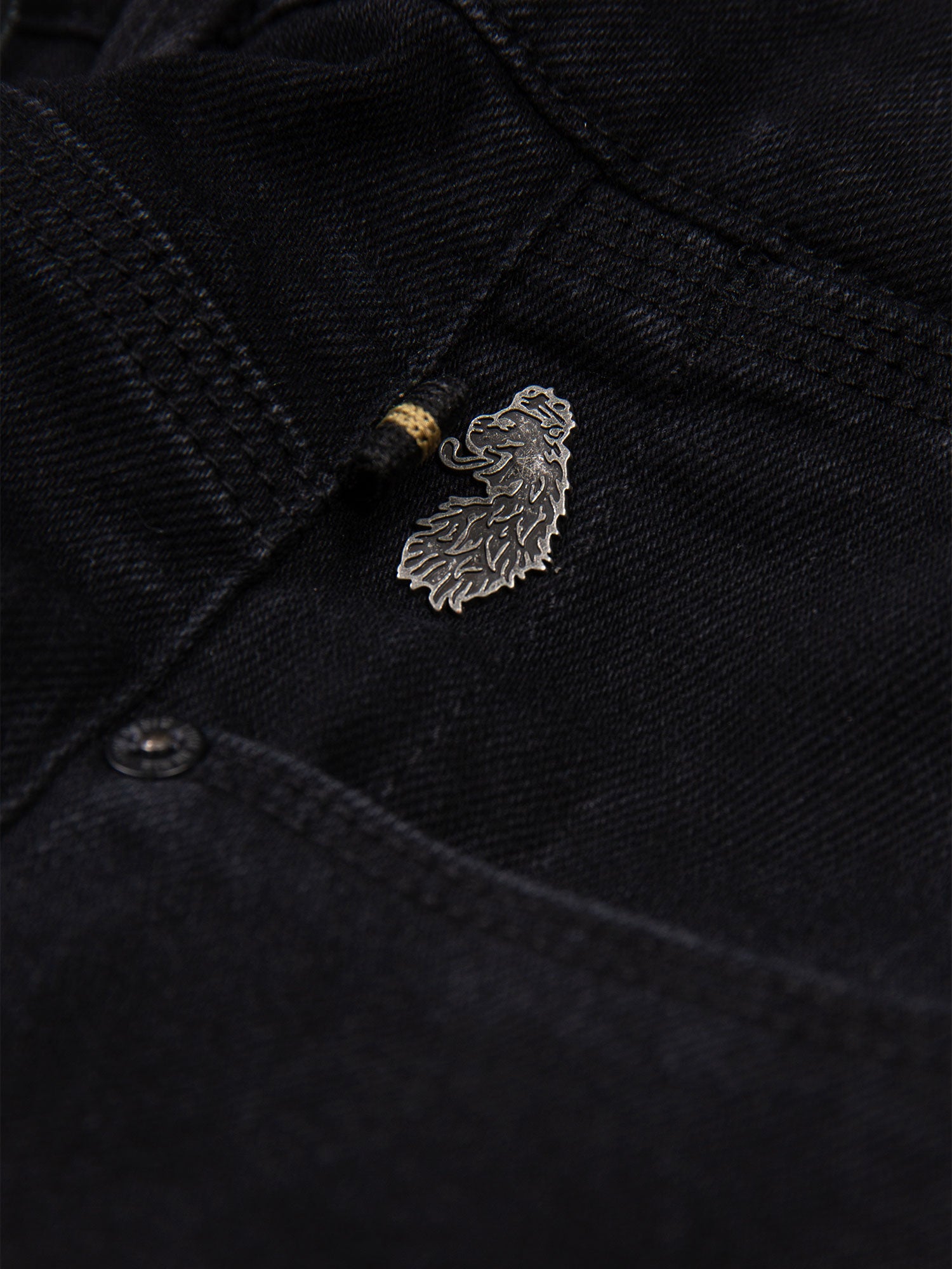 EDWARD REGULAR FIT BLACK JEANS