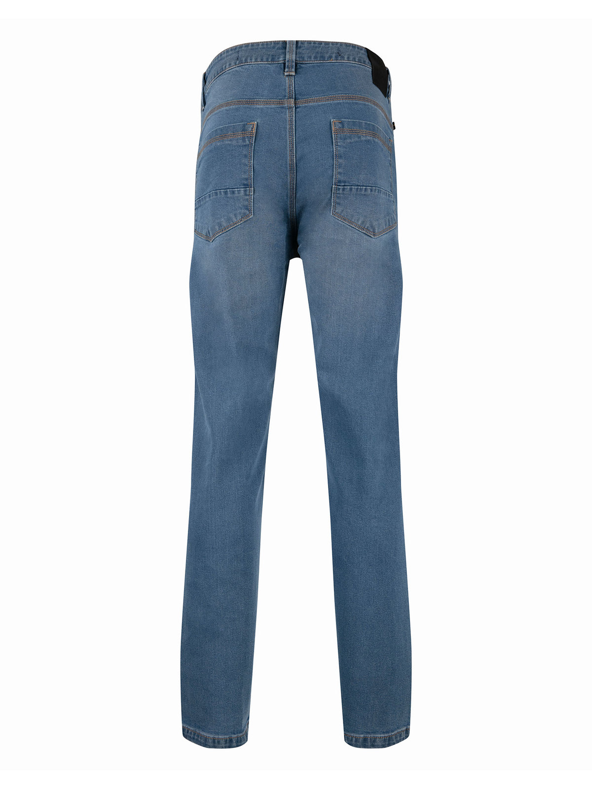 Edward Regular Fit Jeans - Mid Blue