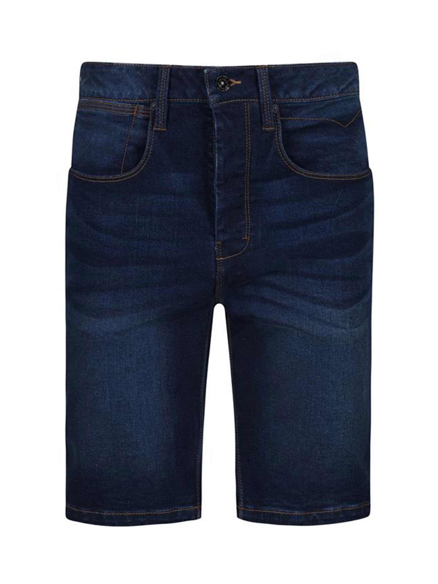 SHORT EDWARD BLUE WASH DENIM SHORTS