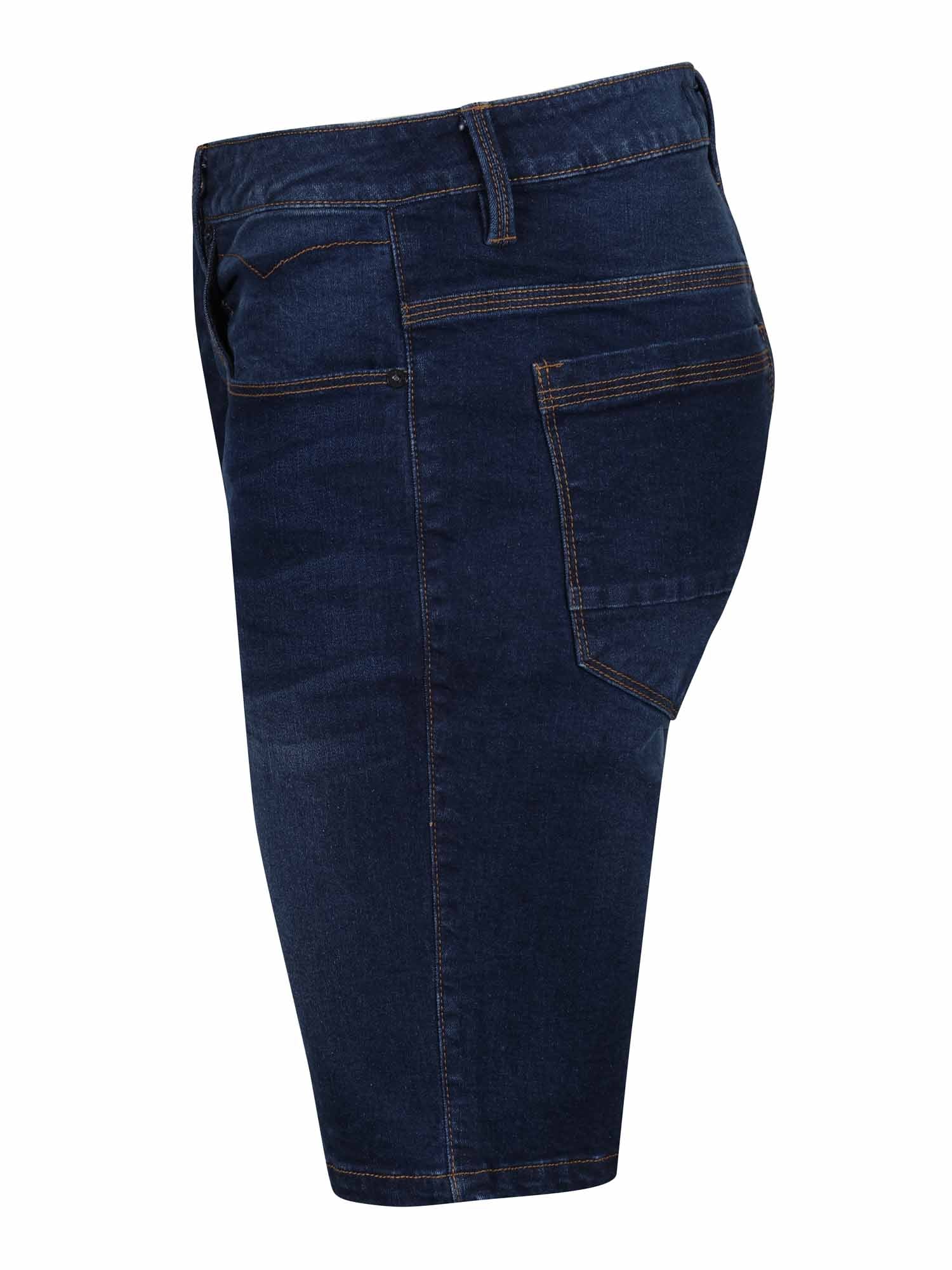 SHORT EDWARD BLUE WASH DENIM SHORTS