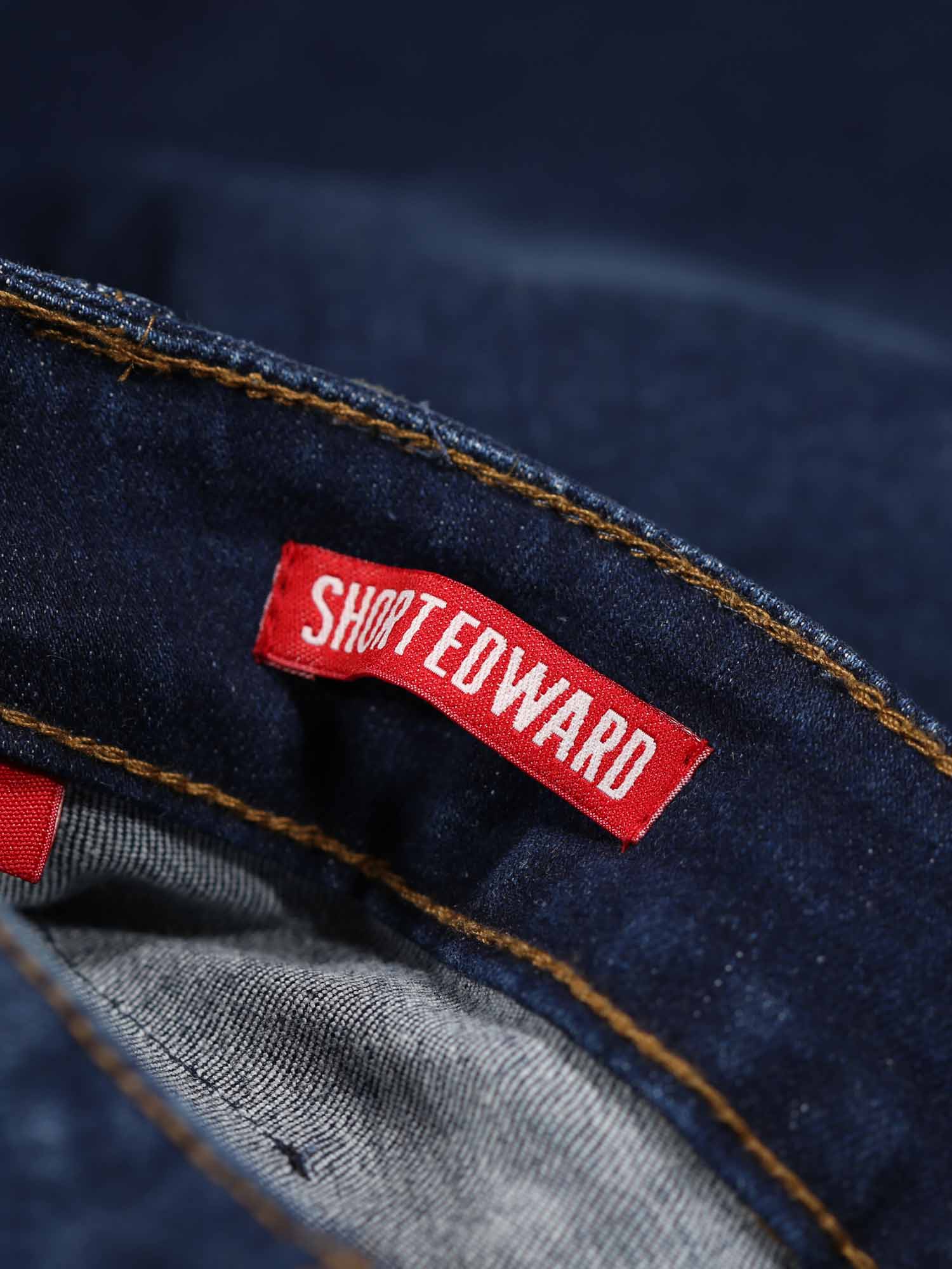 SHORT EDWARD BLUE WASH DENIM SHORTS