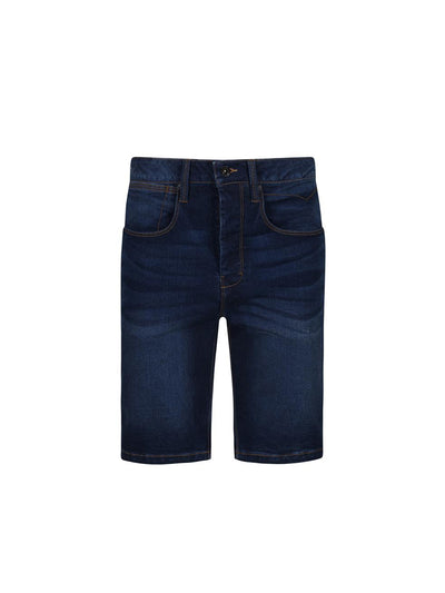 SHORT EDWARD BLUE WASH DENIM SHORTS