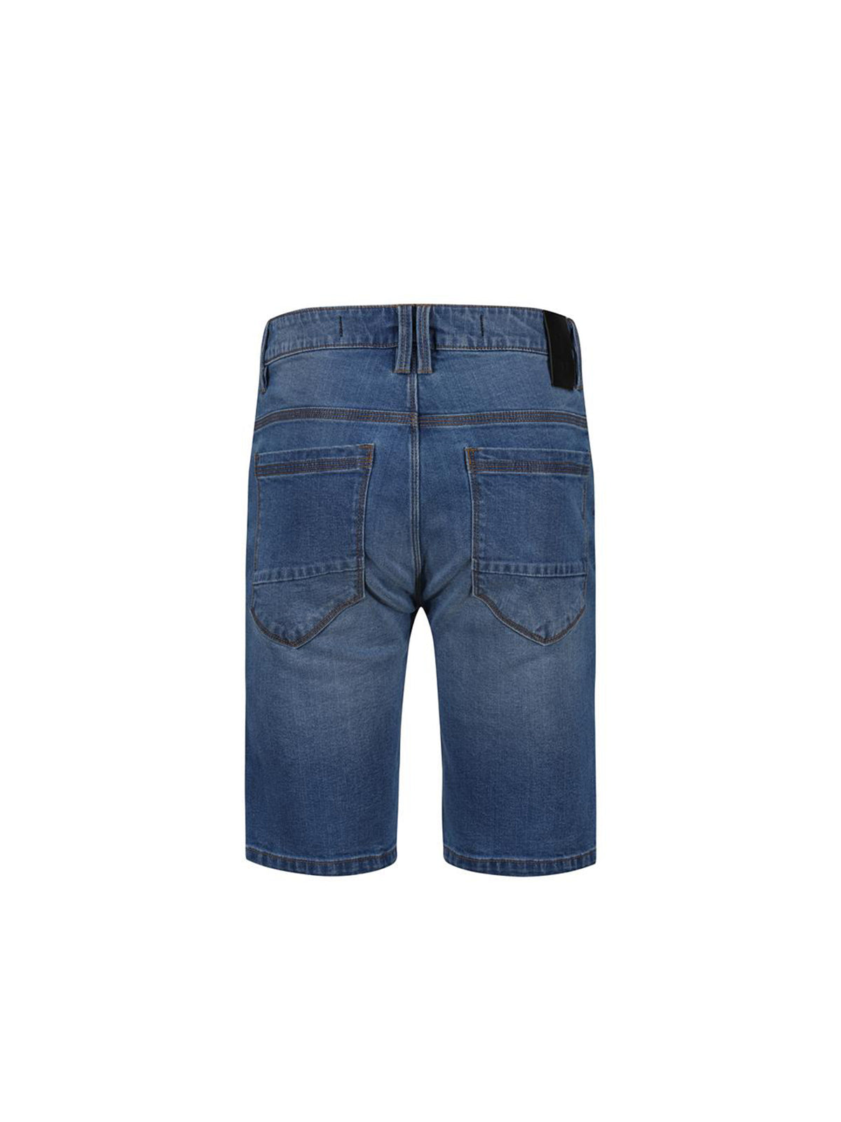 SHORT EDWARD MID BLUE WASH DENIM SHORTS