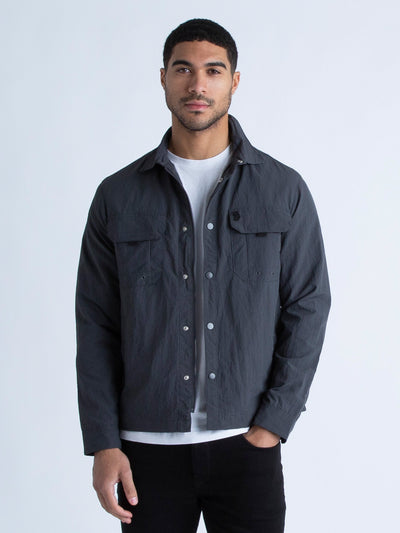 BLOW COLD LIGHTWEIGHT UTILITY SHACKET