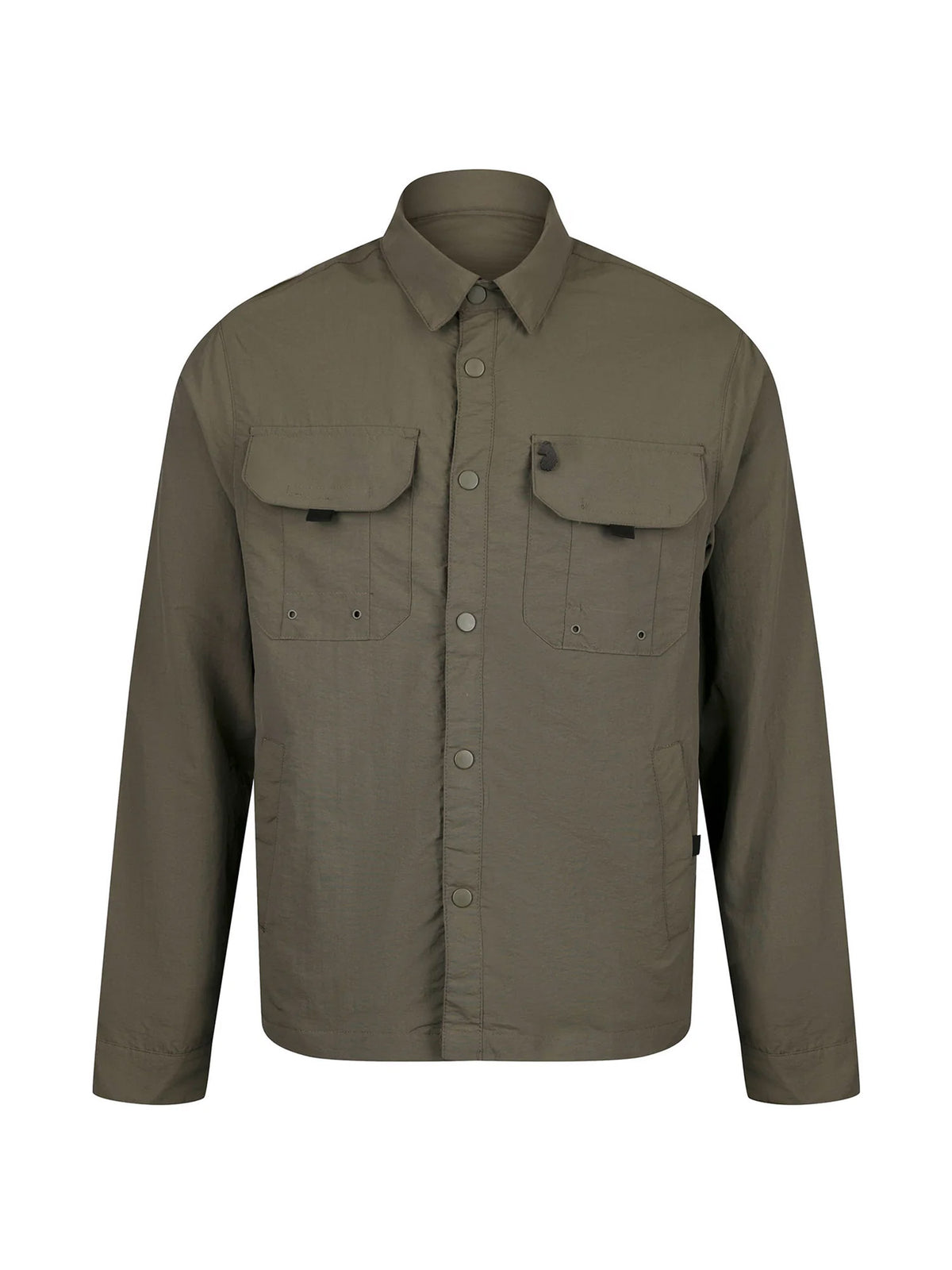 Men's green jacket.