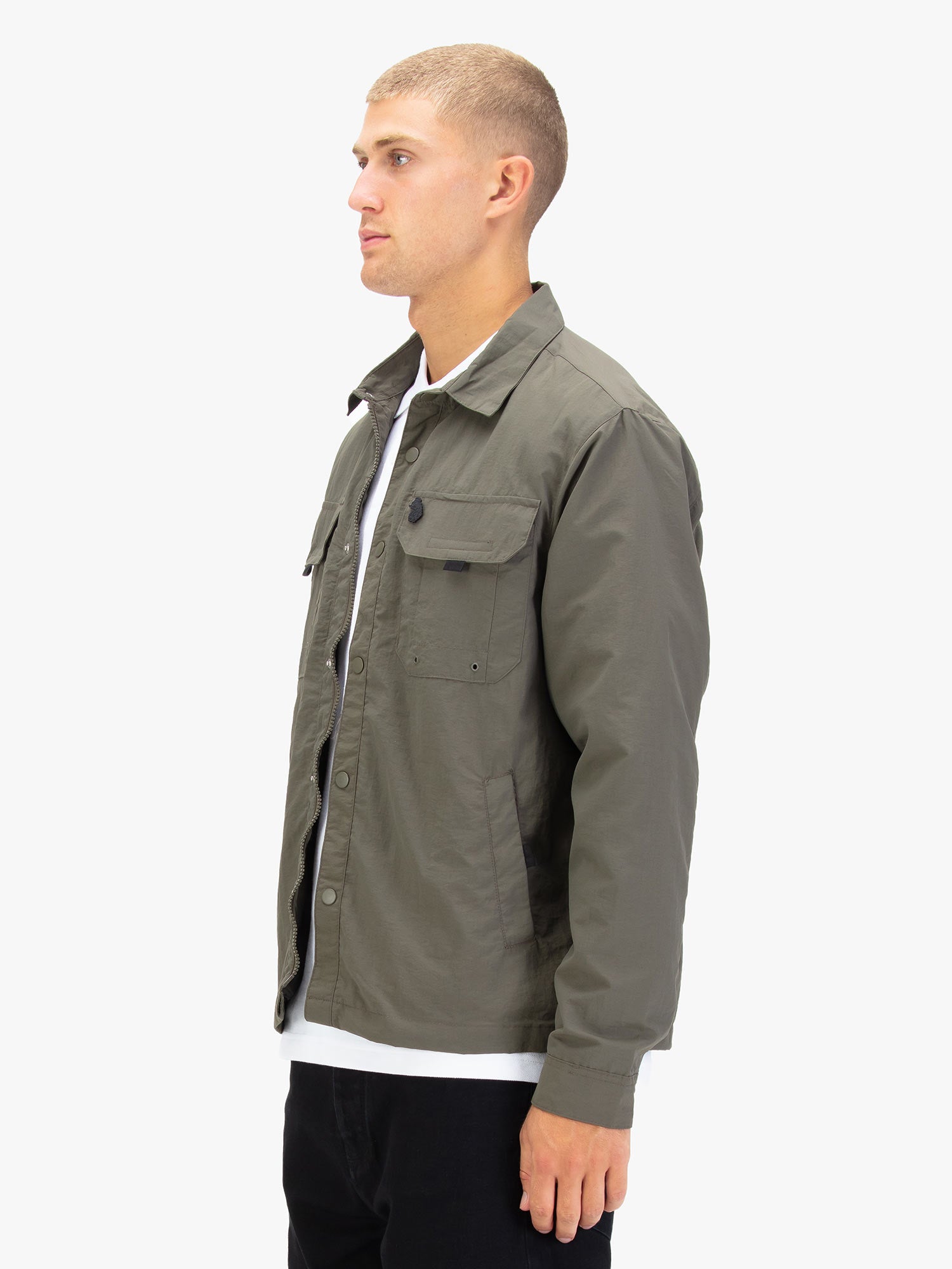 BLOW COLD LIGHTWEIGHT UTILITY SHACKET