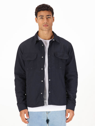 BLOW COLD LIGHTWEIGHT UTILITY SHACKET