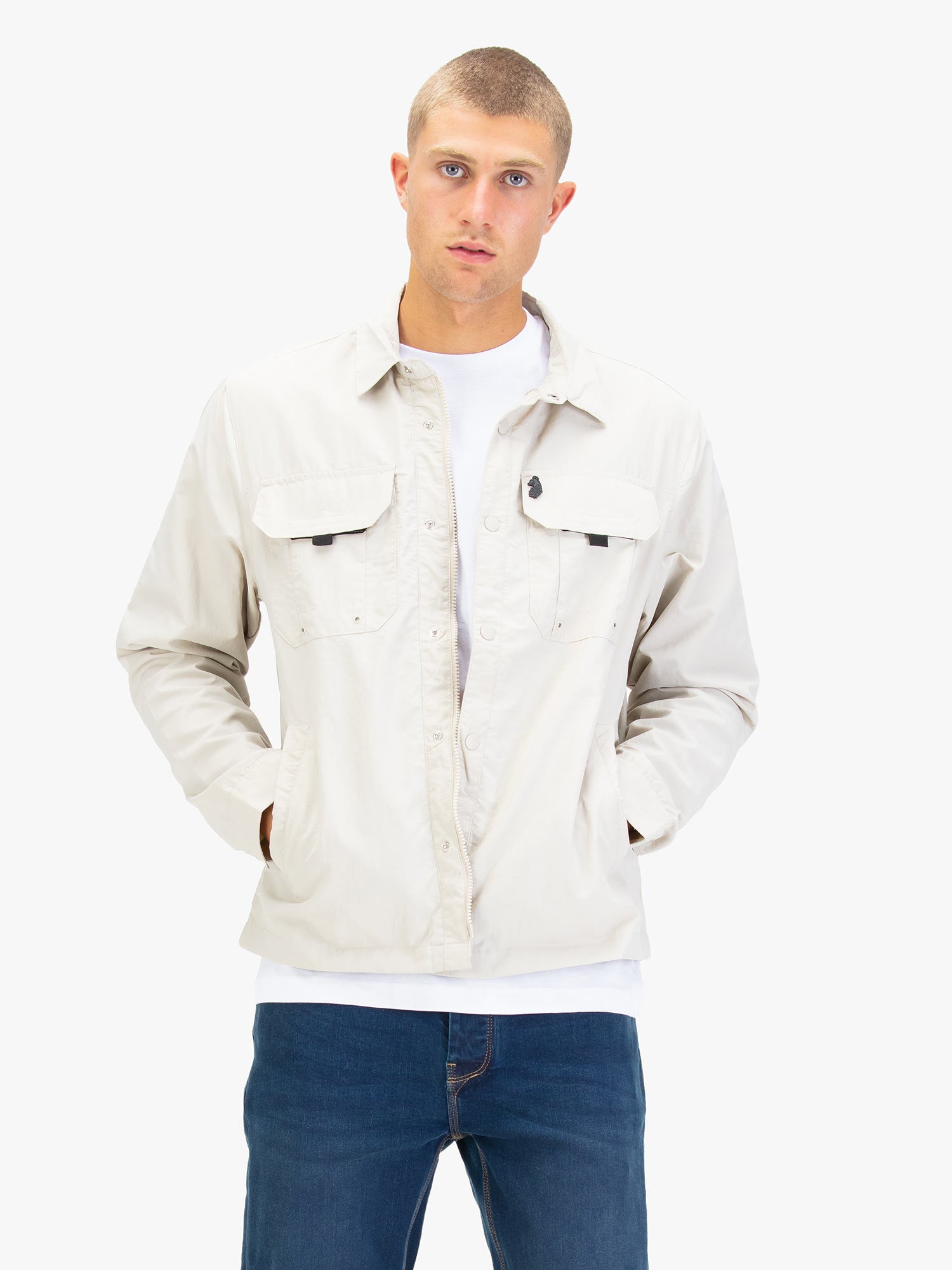 BLOW COLD LIGHTWEIGHT UTILITY SHACKET