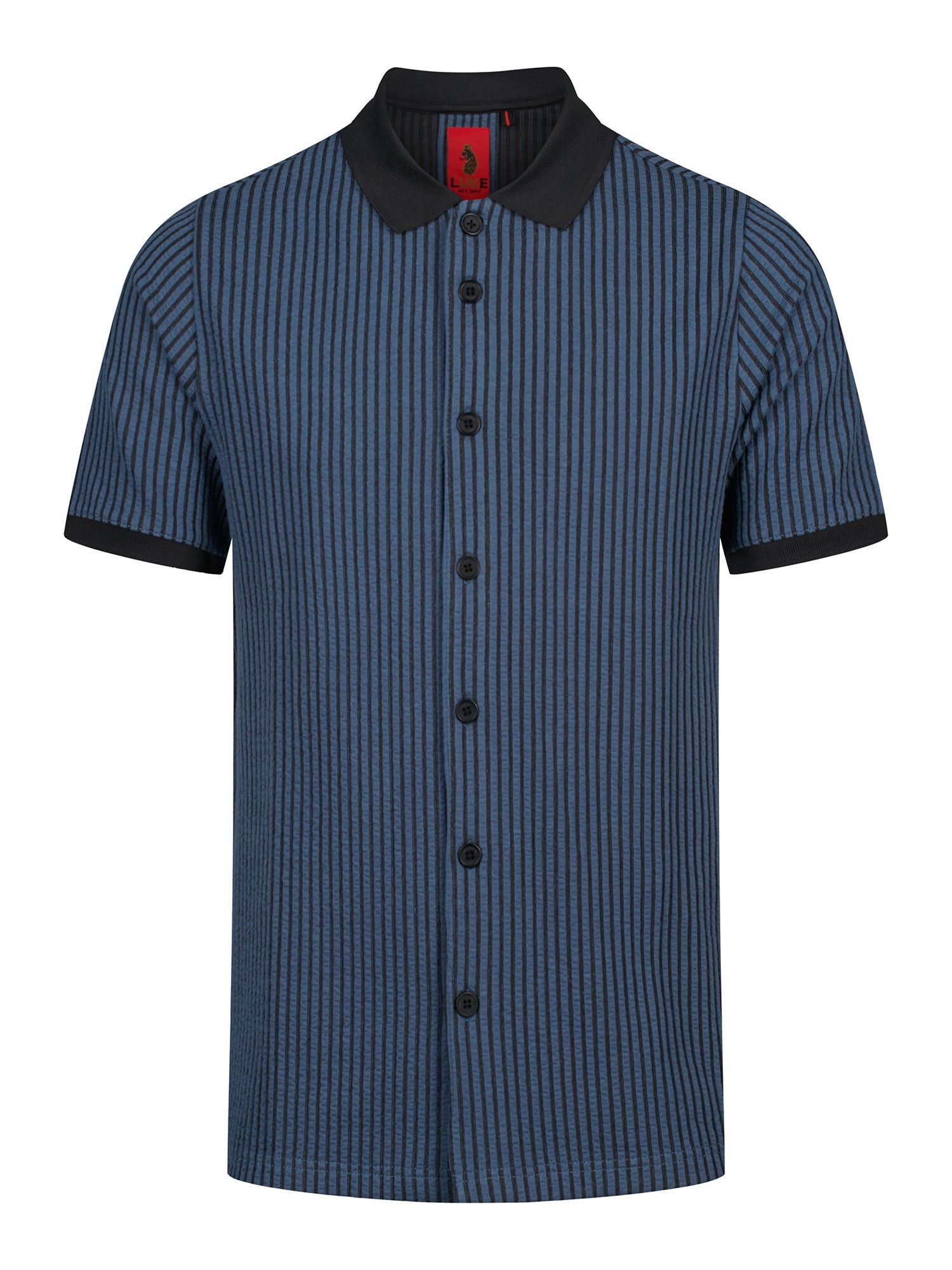 MATAGALPA BUTTON UP TEXTURED JACQUARD POLO
