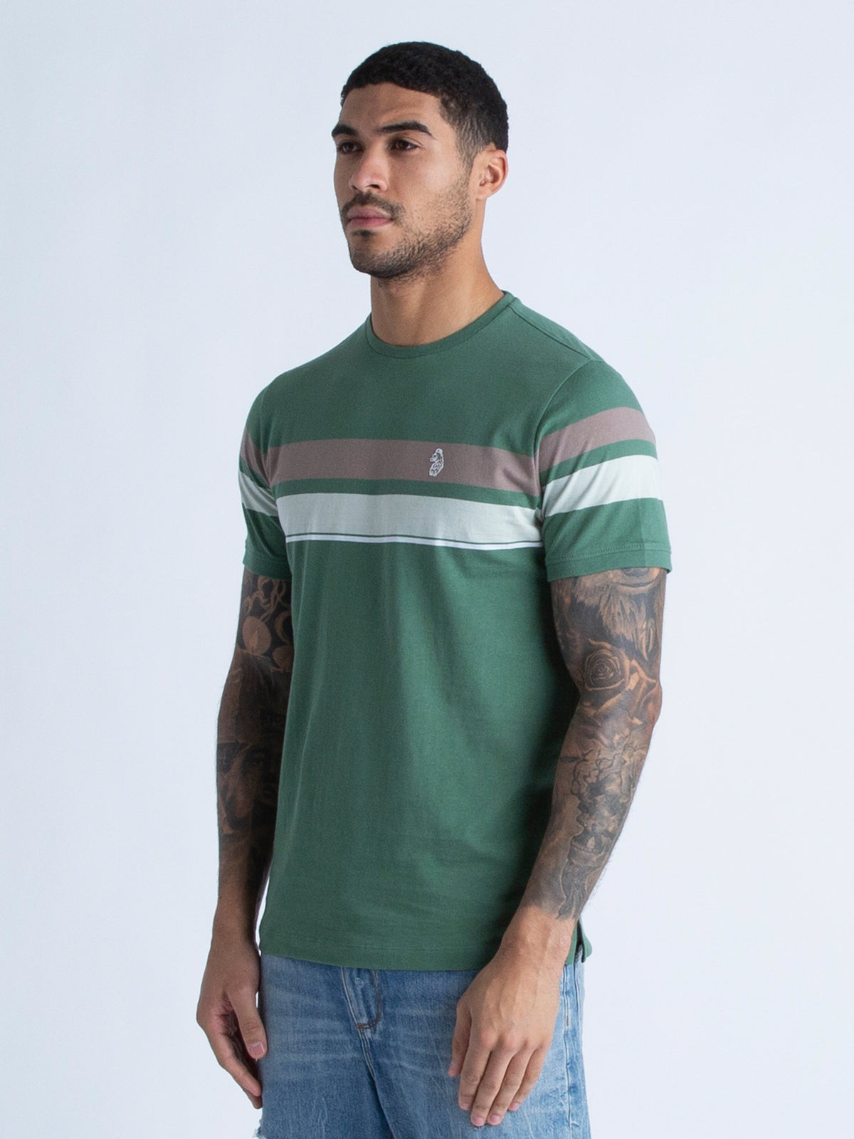 YD BRAZILIA CHEST STRIPE T-SHIRT