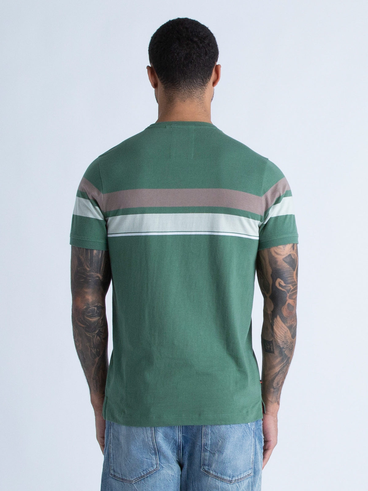 YD BRAZILIA CHEST STRIPE T-SHIRT