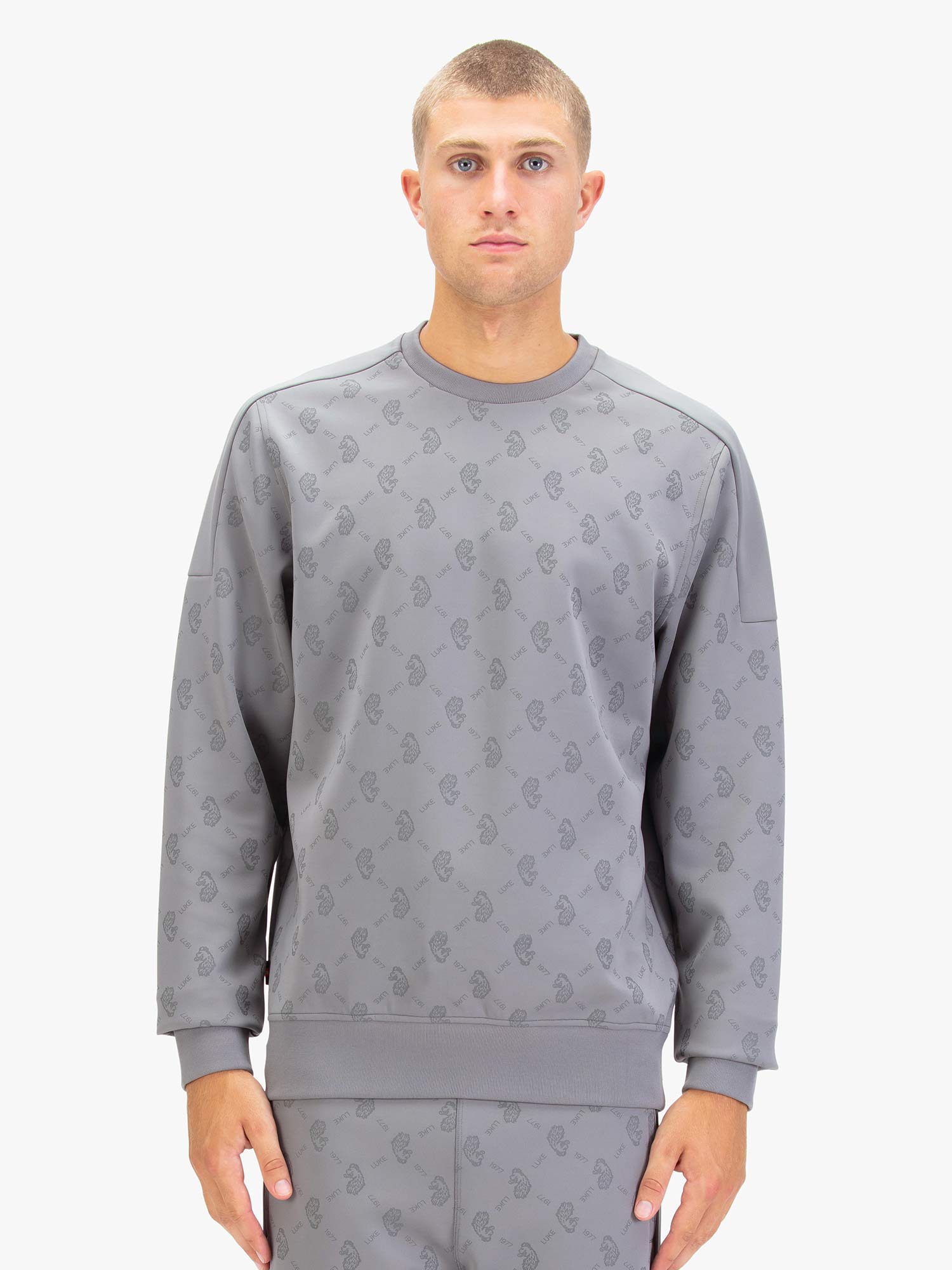 GAZZAS TEARS OVERPRINT SWEATSHIRT