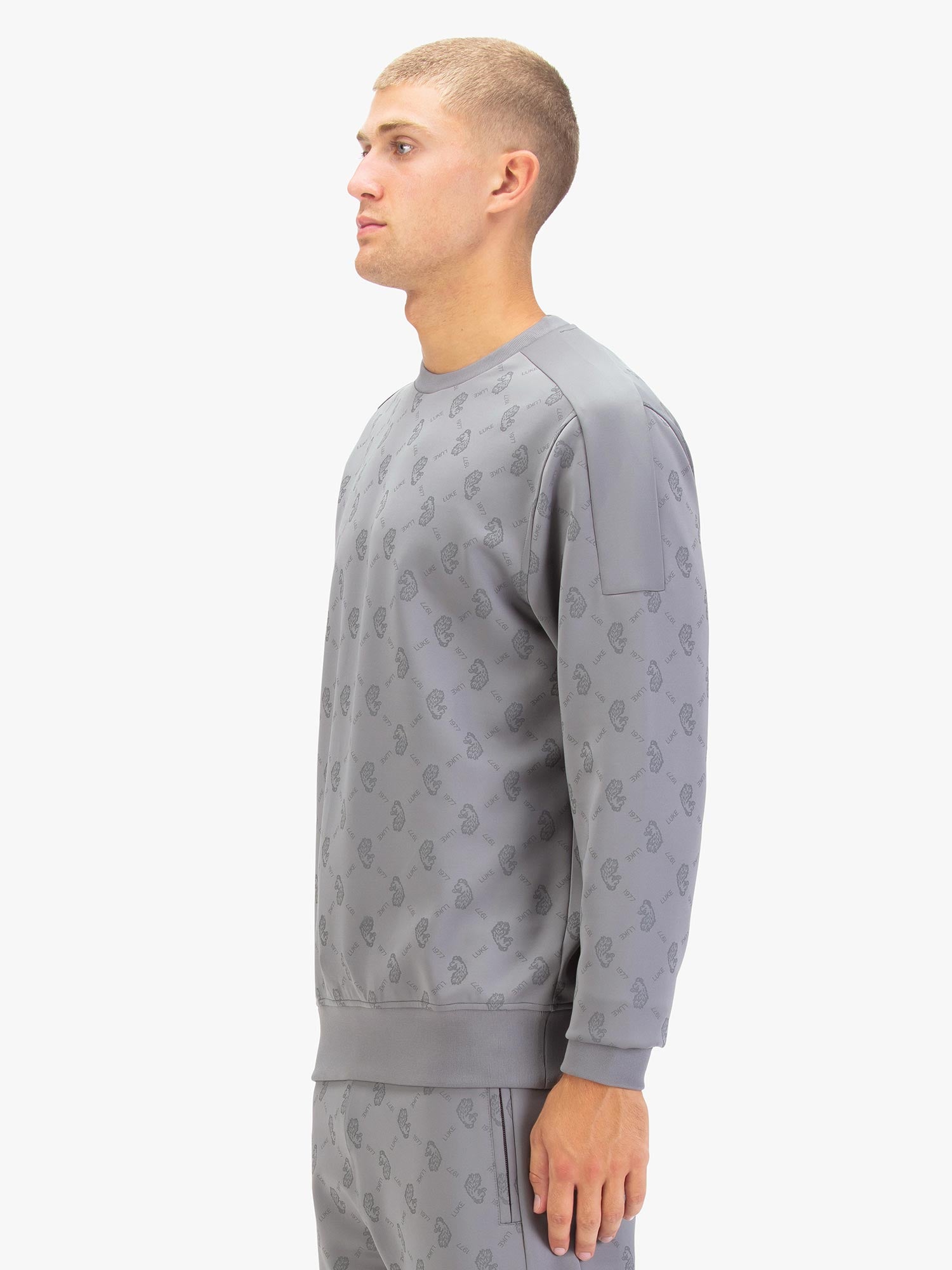 GAZZAS TEARS OVERPRINT SWEATSHIRT