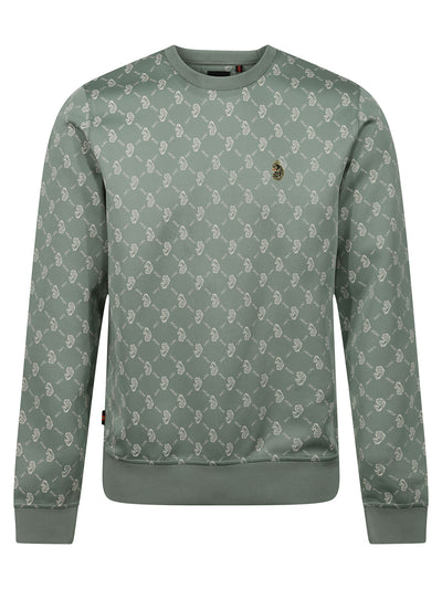 GAZZAS TEARS OVERPRINT SWEATSHIRT