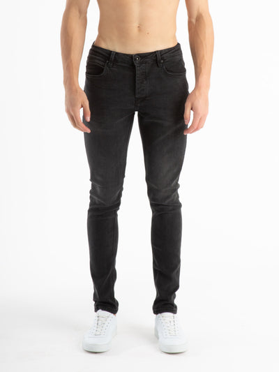 VAC SLIM FIT BLACK LIGHT WASH JEANS