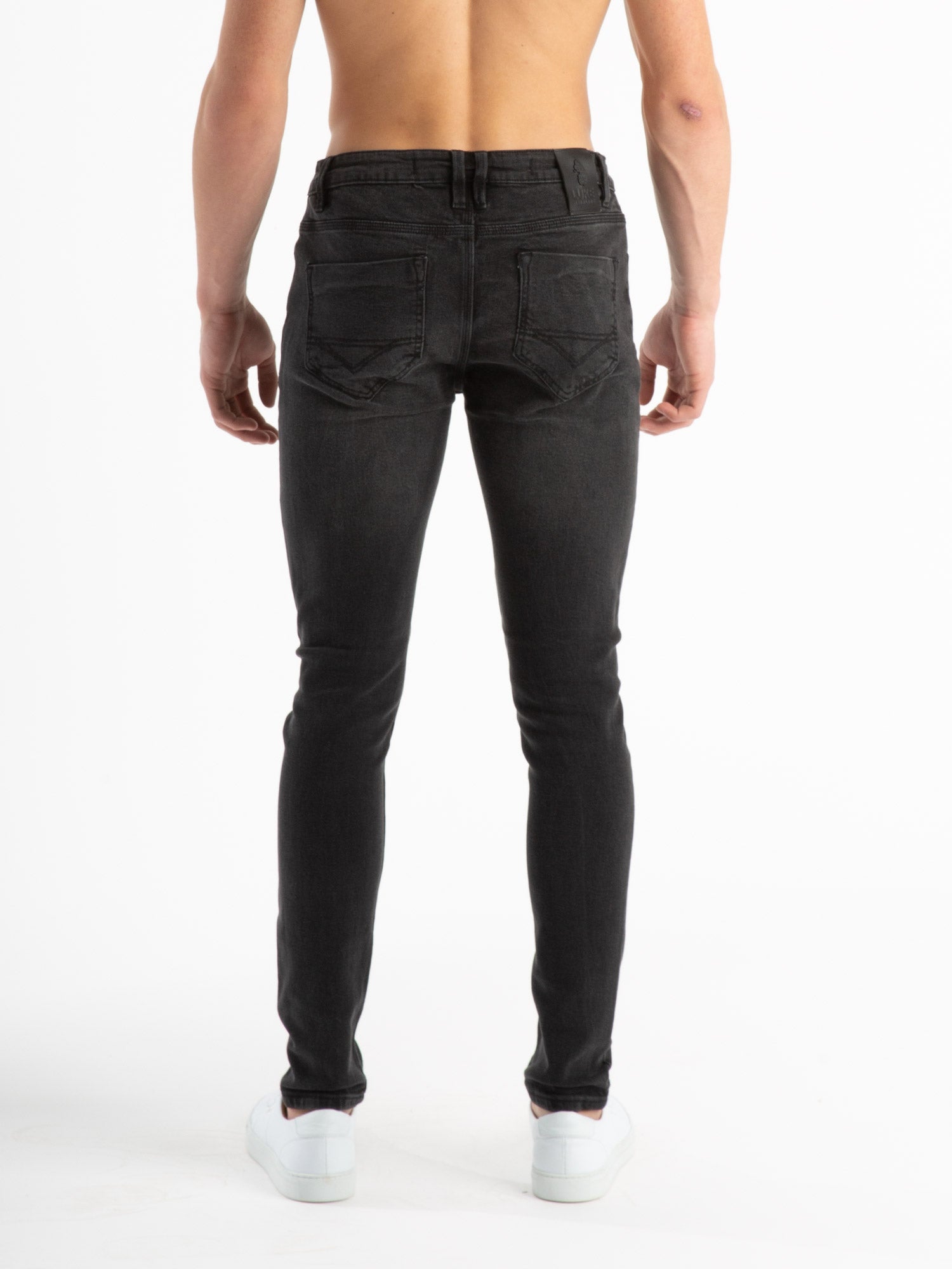 VAC SLIM FIT BLACK LIGHT WASH JEANS