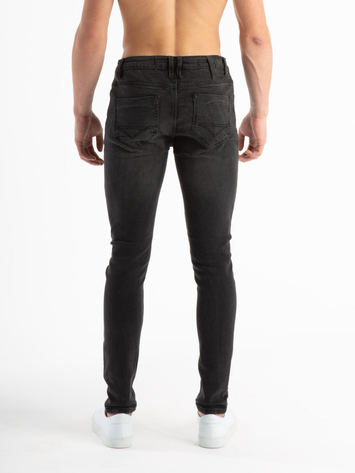 VAC SLIM FIT BLACK LIGHT WASH JEANS