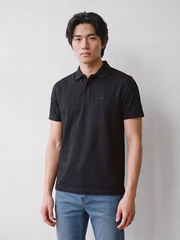 Breathtaking Premium Modal Polo Shirt - Black