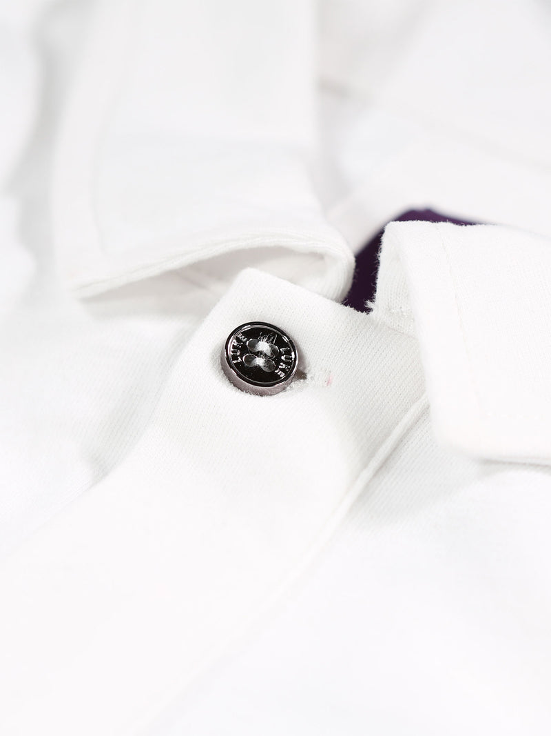 Breathtaking Premium Modal Polo Shirt - White