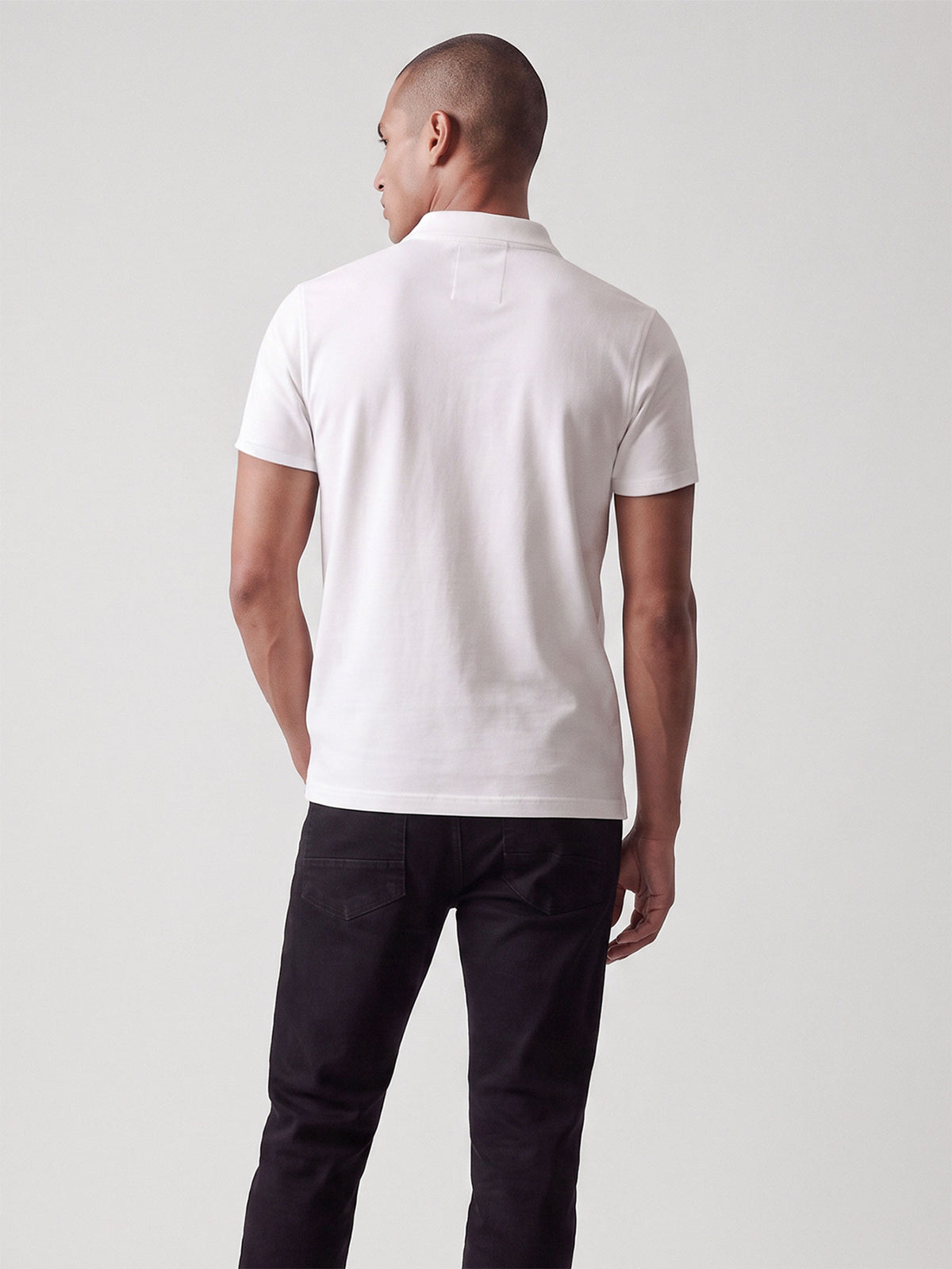Breathtaking Premium Modal Polo Shirt - White