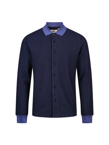 Matagalpa Long Sleeve Polo Shirt - Navy