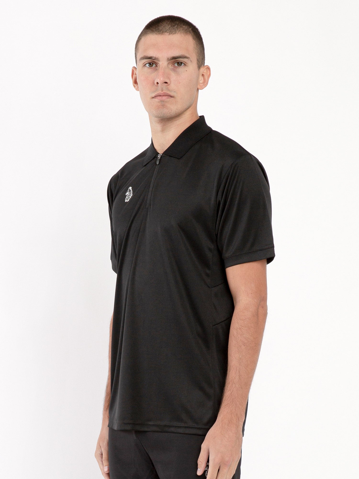 TEAM TRAINING ZIP POLO