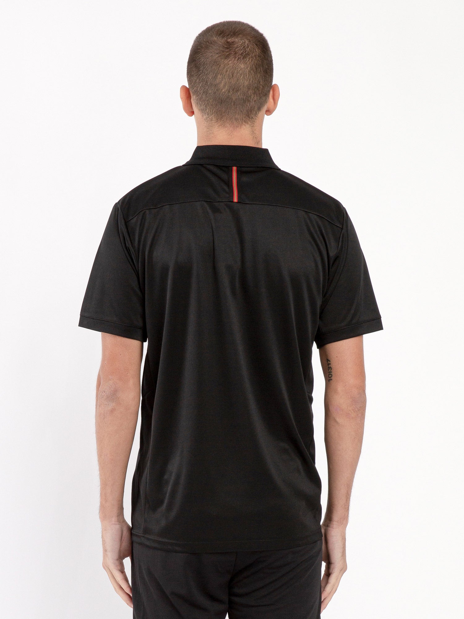 TEAM TRAINING ZIP POLO